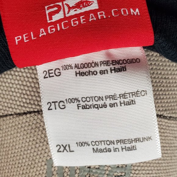 Pelagic Offshore Fishing Gear Men's 2XL Graphic T-Shirt Front Back Print  Tee - Picture 5 of 5